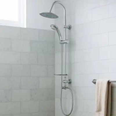 Takduschset Lye - Rostfritt stål