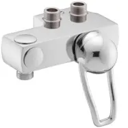 FM Mattsson Ettgrepps duschblandare (40 c/c), 9000 Krom - 9184-0000