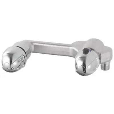 FM Mattsson Säkerhetsblandare för duschkabin, 9000 Krom