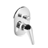 Jaguar Line Infälld duschblandare med omkastare - Krom