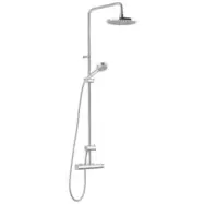 Mora Rexx Shower Kit - Paket med takdusch och duschblandare - Krom