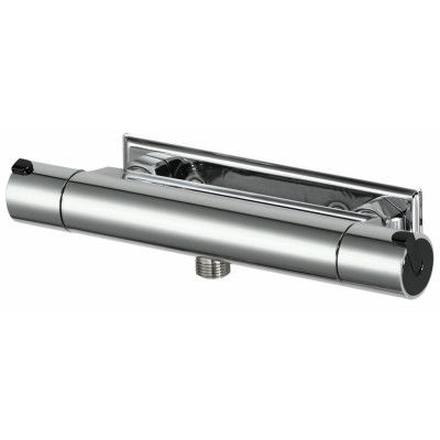 Mora Rexx T5 Duschblandare utlopp ned, Krom/Svart 160 cc