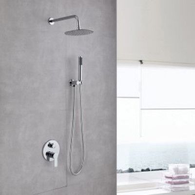 Duschblandare Violet - Krom