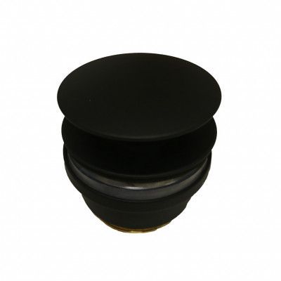 Duschbyggarna Pop Up Ventil Svart Matt