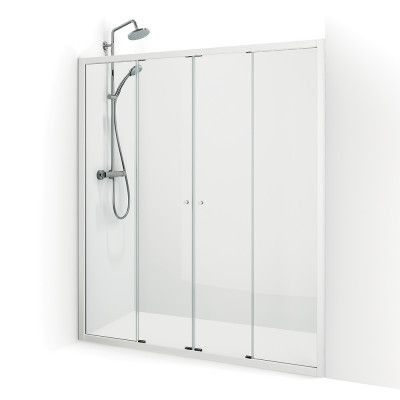 Duschdörr Macro Design Flow 4D