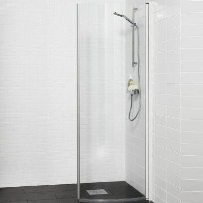 Duschdörr Hafa Original Round Klarglas