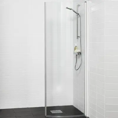 Duschdörr Hafa Original Round Klarglas