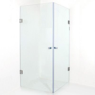 Duschdörr Arredo Emma Marine Klarglas med ClearShield