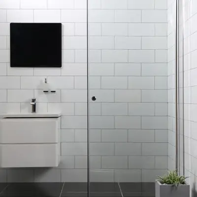 Duschdörr Bathlife Mångsidig Rak