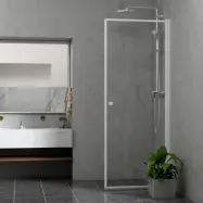 Duschdörr Bathlife Profil Rak Vit