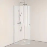 Duschdörr Hafa Igloo Pro J-DOOR 80 Klarglas