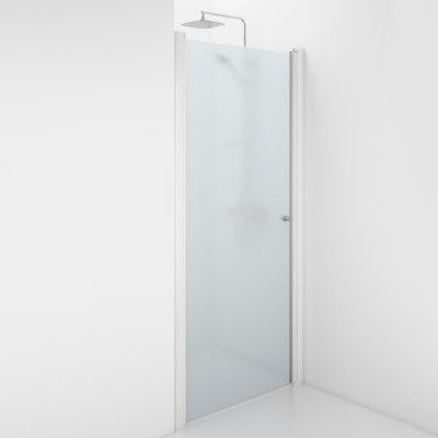 Duschdörr Ifö Space Rak SPVF Nischlösning med Knopp