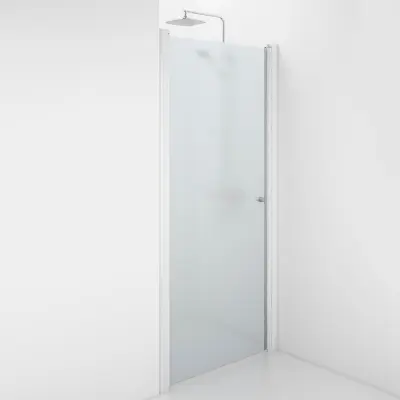 Duschdörr Ifö Space Rak SPVF Nischlösning med Knopp