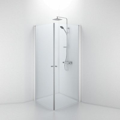 Duschdörr Ifö Space Rak SPVK med Knopp