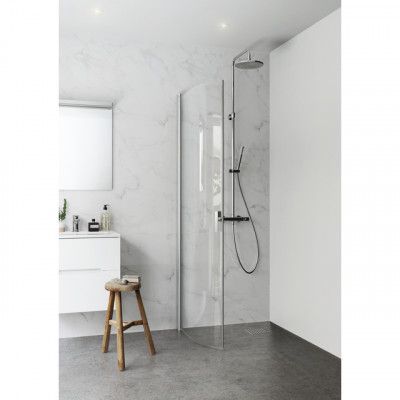 DUSCHDÖRR IGLOOPRO BEND 70 KLAR NAT | Beijerbygg Byggmaterial