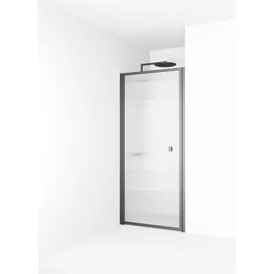 Duschdörr Macro Design Empire Nisch Linjeglas