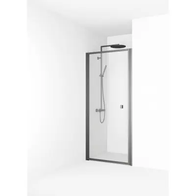 Duschdörr Macro Design Empire Nisch Klarglas