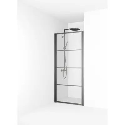 Duschdörr Macro Design Empire Nisch med Spröjs