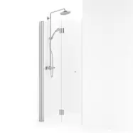 Duschdörr Macro Design Spirit Vikbar Nisch