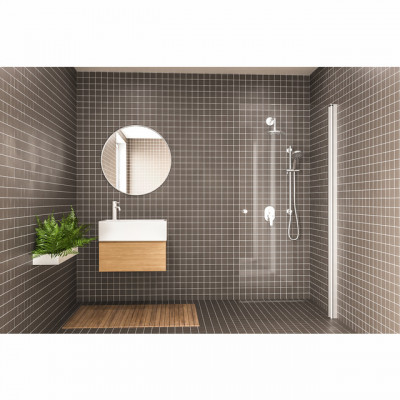 DUSCHDÖRR RAK 6MM 900 KLAR | Beijerbygg Byggmaterial