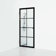 Duschdörr Svedbergs 180° Rista Rak Enkel