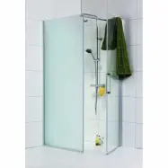 Duschhörna Noro Frost Concept Frostat+Klart glas