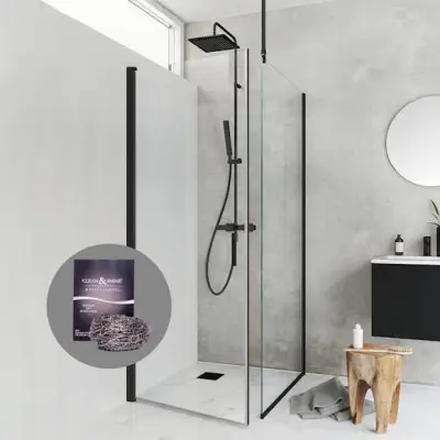 Duschpaket Hafa Duschhörn Igloo Pro ST med Kristallboll Clean&Shine