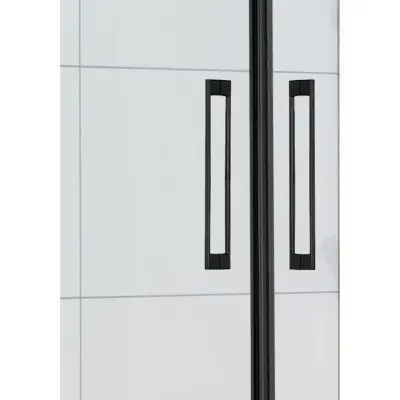 Magnetlist Noro För 6 mm Dörr Svart 1975 mm