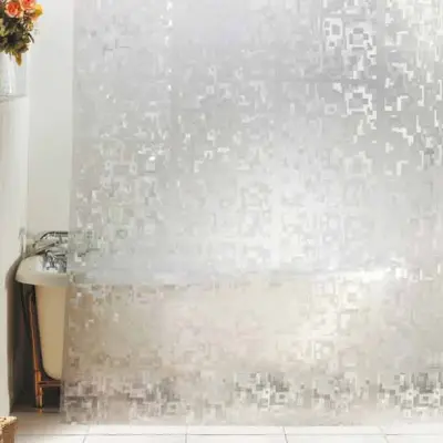 Duschdraperi Demerx Puzzle 180x200 cm