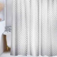 Duschdraperi Demerx Squares 180x200 cm