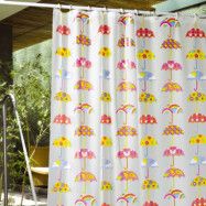 Duschdraperi Demerx Umbrellas 180x200 cm