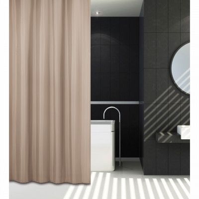 DUSCHDRAPERI PISLA BEIGE TEXTIL | Beijerbygg Byggmaterial