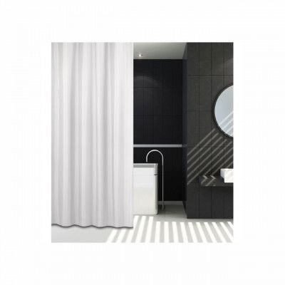 DUSCHDRAPERI PISLA VIT TEXTIL | Beijerbygg Byggmaterial