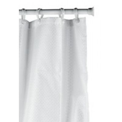 DUSCHDRAPERI VIT 1800X2000MM SAFIR ARROW       (10) | Beijerbygg Byggmaterial