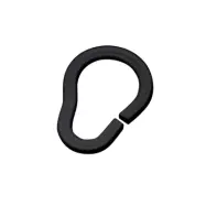 DUSCHDRAPERIRING SVART SB | Beijerbygg Byggmaterial