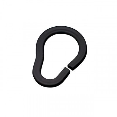 DUSCHDRAPERIRING SVART SB | Beijerbygg Byggmaterial