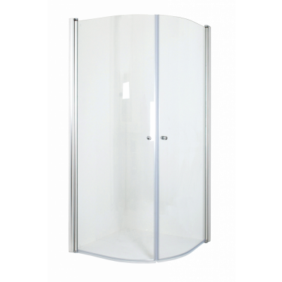 Duschhörn Arredo Maja 900 x 900 CS Frostat Glas Matt Profil