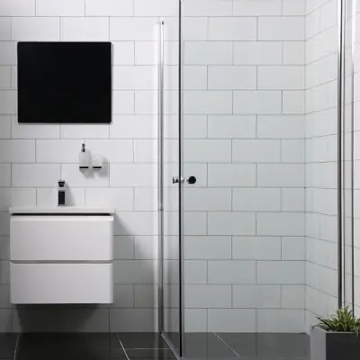 Duschhörn Bathlife Mångsidig Rak Dörr + Rak Dörr