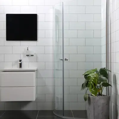 Duschhörn Bathlife Mångsidig Rund Dörr 45° + Rund Dörr 45°