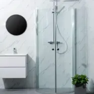 Duschhörn Bathlife Mitt Aluminium