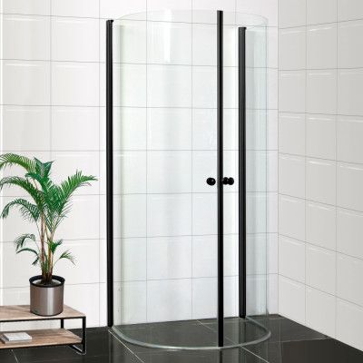 Duschhörn Bathlife Mitt svart