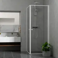 Duschhörn Bathlife Profil Rak Dörr + Rak Dörr Vit