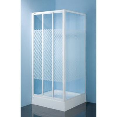 Duschhörn Classic - Skjutdörrar - 80x80x213 cm