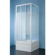 Duschhörn för enkelvägg - Classic - 3 skjutdörrar - 80x80x213 cm