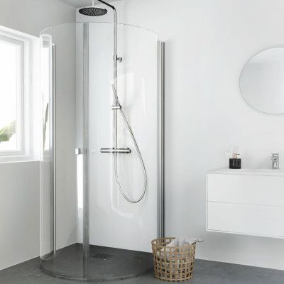 Duschhörn Hafa Igloo Pro U 80x95 Klarglas