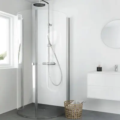 Duschhörn Hafa Igloo Pro U 80x95 Klarglas