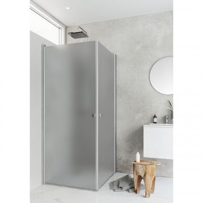 DUSCHHÖRN IGLOOPRO CORNER 7X7 FROST N | Beijerbygg Byggmaterial