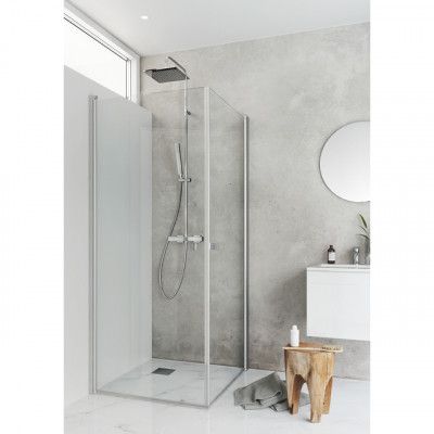 DUSCHHÖRN IGLOOPRO CORNER 9X9 KLAR N | Beijerbygg Byggmaterial