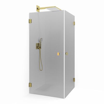 Duschhörn Macro Design Grace Rak Måttanpassad