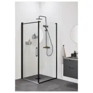 Duschhörn Noro Frost Concept Klarglas Svart